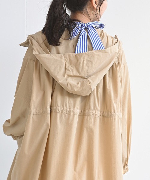 rps（アールピーエス）の「ドロストモッズコート（モッズコート・レディース・チャコールグレー/ライトカーキ/ライトベージュ・M）」の5枚目の写真