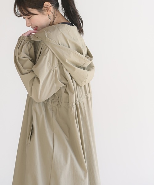 rps（アールピーエス）の「ドロストモッズコート（モッズコート・レディース・チャコールグレー/ライトカーキ/ライトベージュ・M）」の16枚目の写真