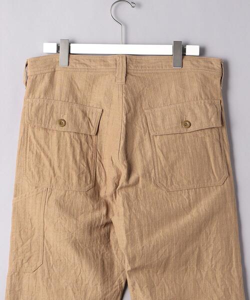 ts(s)(ティーエスエス)の「<ts(s) (ティーエスエス) > ヘリンボーン ファティーグ パンツ■■■(その他パンツ・メンズ・ブラウン・1/2)」の5枚目の写真
