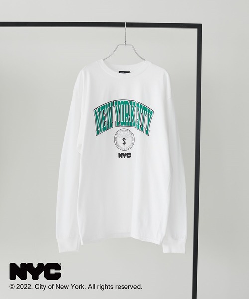 CRAFT STANDARD BOUTIQUE（クラフトスタンダードブティック）の「NYC ロンTEE　＊（Tシャツ/カットソー・メンズ・A/C/D/E/F/H/I/J・LL/M/L）」の2枚目の写真