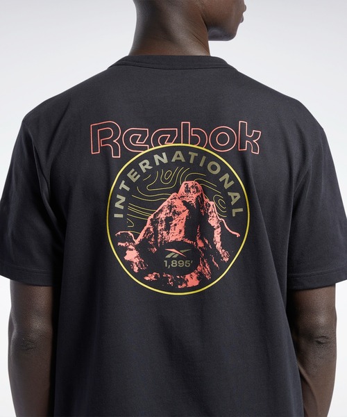 Reebok(リーボック)の「クラシックス Tシャツ / Classics T-Shirt /(Tシャツ/カットソー・メンズ・アーミー/レッド系その他/ブラック・SMALL/LARGE/MEDIUM/X-SMALL/XXX-LARGE/XX-LARGE/X-LARGE)」の14枚目の写真