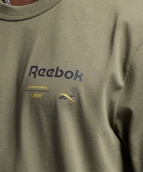 Reebok(リーボック)の「クラシックス Tシャツ / Classics T-Shirt /(Tシャツ/カットソー・メンズ・アーミー/レッド系その他/ブラック・SMALL/LARGE/MEDIUM/X-SMALL/XXX-LARGE/XX-LARGE/X-LARGE)」の18枚目の写真