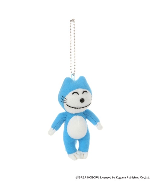niko and...（ニコアンド）の「【11ぴきのねこ】マスコットキーホルダー（その他雑貨・レディース・ブルー/ホワイト・0）」の2枚目の写真