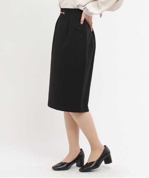 TRUDEA(トルディア)の「ビット使いタイトスカート(スカート・レディース・モカ/ブラック/ミント・LARGE/SMALL/MEDIUM)」の11枚目の写真