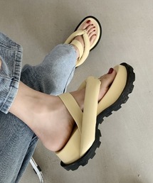 E.TOKYO /厚底サンダル ハナオサンダル (XSDD0630)