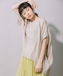 Munich | 60sフレンチリネンワイドシャツ(シャツ/ブラウス)