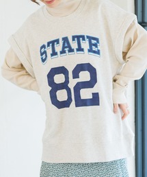 RETRO GIRL | ロゴ裏毛BIGノースリ(Tシャツ/カットソー)