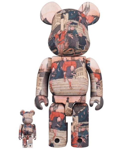 東京国立博物館 BE@RBRICK 歌川広重「東海道五十三次」日本橋 100 
