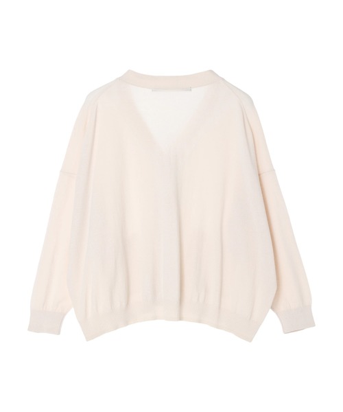 YECCA VECCA（イェッカヴェッカ）の「Ｖネック7分袖カーディガン（カーディガン/ボレロ・レディース・ネイビー/ピンク/ブルー/アイボリー・FREE）」の21枚目の写真