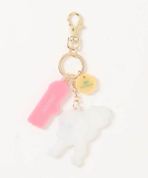 ACCOMMODE（アコモデ）の「キャスパー  アクリルキーチャーム（キーホルダー・レディース・ホワイト・FREE）」の2枚目の写真