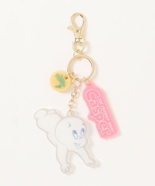 ACCOMMODE（アコモデ）の「キャスパー  アクリルキーチャーム（キーホルダー・レディース・ホワイト・FREE）」の3枚目の写真