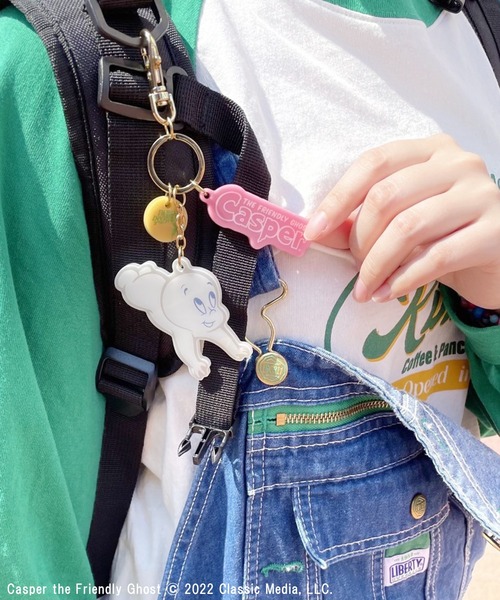 ACCOMMODE（アコモデ）の「キャスパー  アクリルキーチャーム（キーホルダー・レディース・ホワイト・FREE）」の4枚目の写真