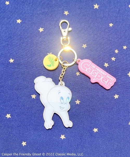 ACCOMMODE（アコモデ）の「キャスパー  アクリルキーチャーム（キーホルダー・レディース・ホワイト・FREE）」の5枚目の写真