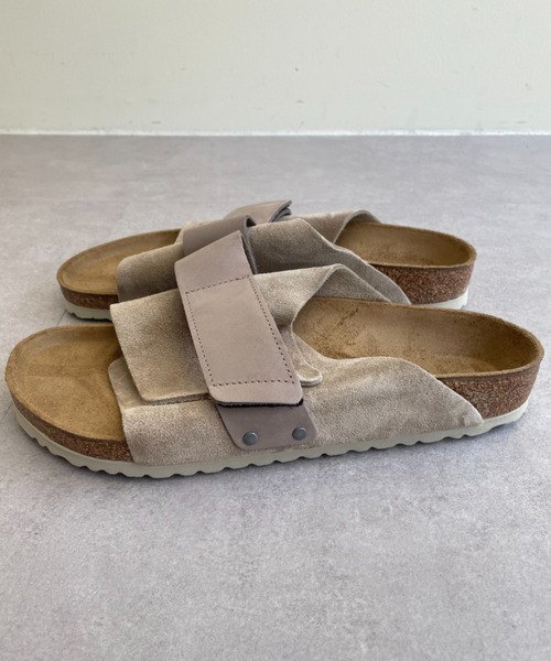 BIRKENSTOCK（ビルケンシュトック）の「【BIRKENSTOCK / ビルケンシュトック】KYOTO（サンダル・メンズ・ベージュ/ブラック・40/41/42）」の7枚目の写真