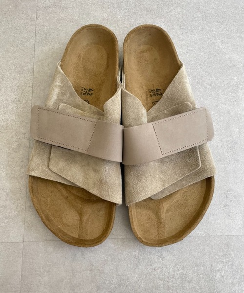BIRKENSTOCK（ビルケンシュトック）の「【BIRKENSTOCK / ビルケンシュトック】KYOTO（サンダル・メンズ・ベージュ/ブラック・40/41/42）」の5枚目の写真