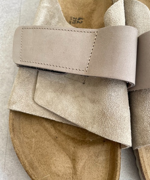 BIRKENSTOCK（ビルケンシュトック）の「【BIRKENSTOCK / ビルケンシュトック】KYOTO（サンダル・メンズ・ベージュ/ブラック・40/41/42）」の13枚目の写真