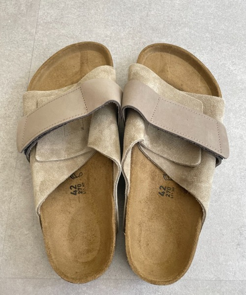BIRKENSTOCK（ビルケンシュトック）の「【BIRKENSTOCK / ビルケンシュトック】KYOTO（サンダル・メンズ・ベージュ/ブラック・40/41/42）」の6枚目の写真