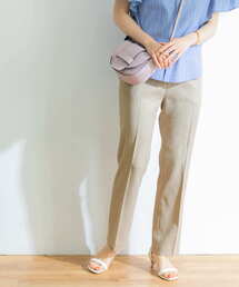 URBAN RESEARCH | リネンライクセミフレアイージーパンツ(その他パンツ)