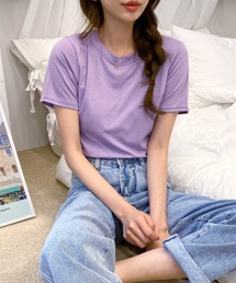 by muni:r | 5COLORベーシックTシャツ(Tシャツ/カットソー)