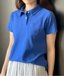 鹿の子 ポロシャツ