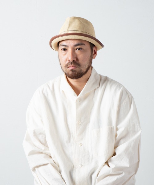 Retter(レッター)の「Washi Shinsi Cool / 和紙ハット(ハット・メンズ・ナチュラル・MEDIUM/LARGE)」の1枚目の写真