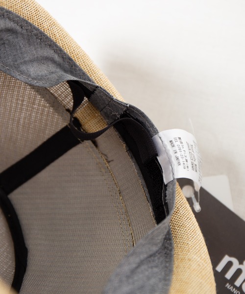 Retter(レッター)の「Washi Shinsi Cool / 和紙ハット(ハット・メンズ・ナチュラル・MEDIUM/LARGE)」の5枚目の写真