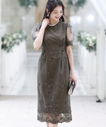 結婚式 パーティー ドレス ロング と 袖あり ビショップスリーブ 大きいサイズ フォーマル 同窓会 オケージョンドレス ワンピース お呼ばれ 二次会 成人式 謝恩会 20代 30代