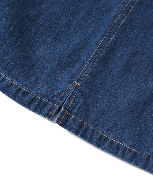 BREEZE（ブリーズ）の「Vネックジャンパースカート（ジャンパースカート・キッズ・キナリ/ブルー・90/100/120/140/110/130/80）」の11枚目の写真