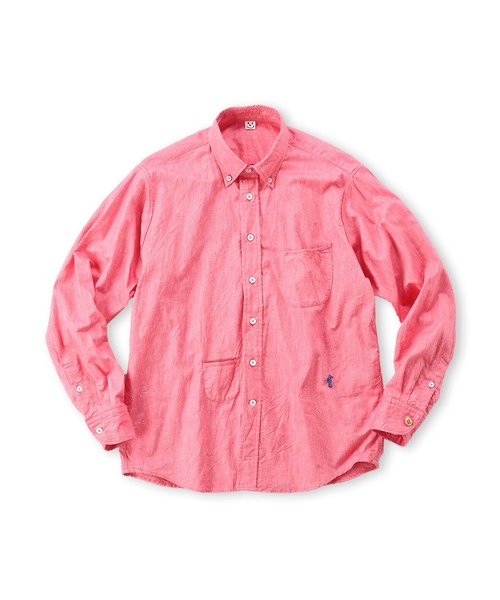 45R（フォーティファイブアール）の「ジンバオックスの908オーシャンシャツ（シャツ/ブラウス・レディース・ホワイト/ブルー/レッド・X-SMALL/SMALL）」の3枚目の写真