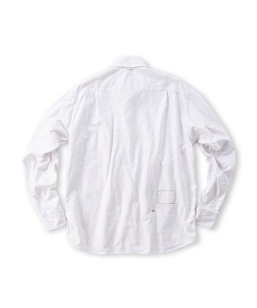 45R（フォーティファイブアール）の「ジンバオックスの908オーシャンシャツ（シャツ/ブラウス・レディース・ホワイト/ブルー/レッド・X-SMALL/SMALL）」の4枚目の写真