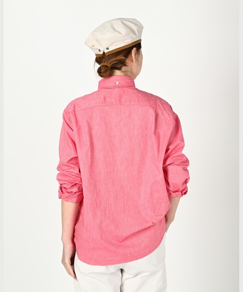 45R（フォーティファイブアール）の「ジンバオックスの908オーシャンシャツ（シャツ/ブラウス・レディース・ホワイト/ブルー/レッド・X-SMALL/SMALL）」の8枚目の写真