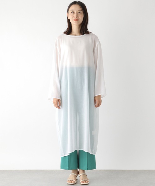 LEPSIM（レプシィム）の「ゼンゴギシアーワンピース　297188（ワンピース・レディース・ブラック/ブラウン/オフホワイト・FREE）」の16枚目の写真