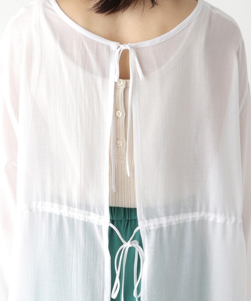 LEPSIM（レプシィム）の「ゼンゴギシアーワンピース　297188（ワンピース・レディース・ブラック/ブラウン/オフホワイト・FREE）」の12枚目の写真