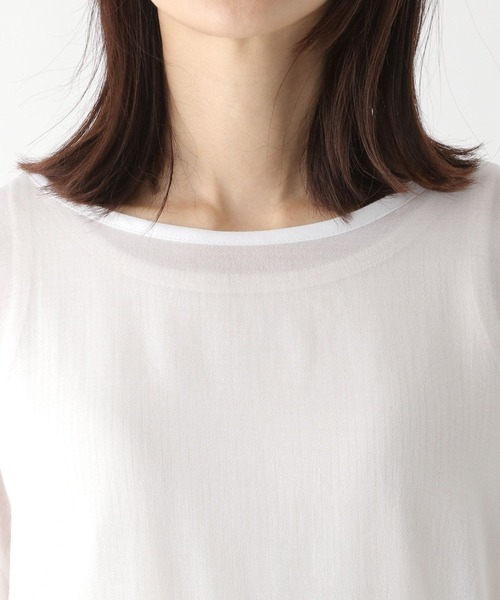 LEPSIM（レプシィム）の「ゼンゴギシアーワンピース　297188（ワンピース・レディース・ブラック/ブラウン/オフホワイト・FREE）」の19枚目の写真