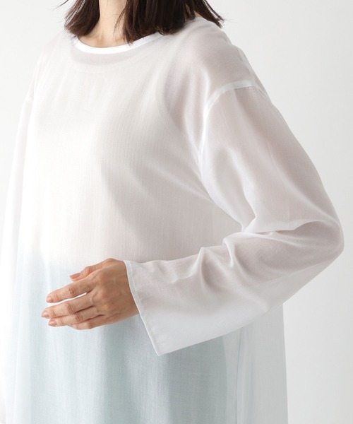 LEPSIM（レプシィム）の「ゼンゴギシアーワンピース　297188（ワンピース・レディース・ブラック/ブラウン/オフホワイト・FREE）」の8枚目の写真