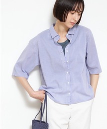 human woman | ◆ストライプワッシャーシャツ(シャツ/ブラウス)
