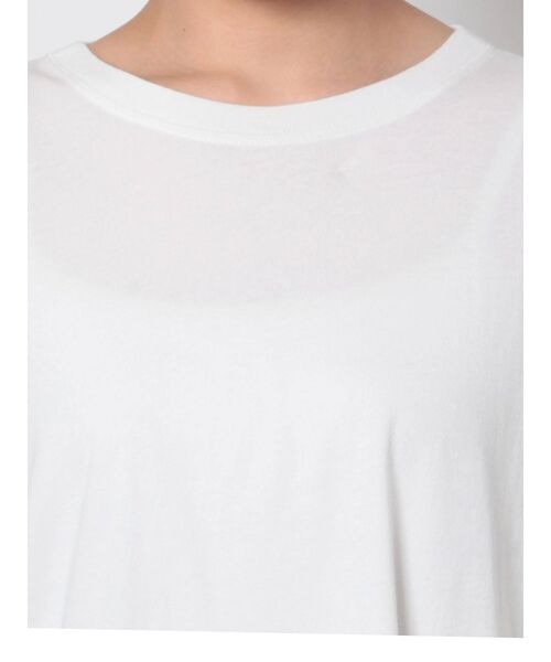 Ungrid(アングリッド)の「ラウンドロングスリーブTee(Tシャツ/カットソー・レディース・ブラック/オフホワイト・FREE)」の13枚目の写真