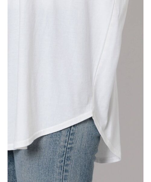 Ungrid(アングリッド)の「ラウンドロングスリーブTee(Tシャツ/カットソー・レディース・ブラック/オフホワイト・FREE)」の15枚目の写真