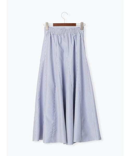 Te chichi TERRASSE（テチチテラス）の「ストライプボリュームスカート（スカート・レディース・ブラック/ブルー/グリーン・ﾌﾘ-）」の12枚目の写真