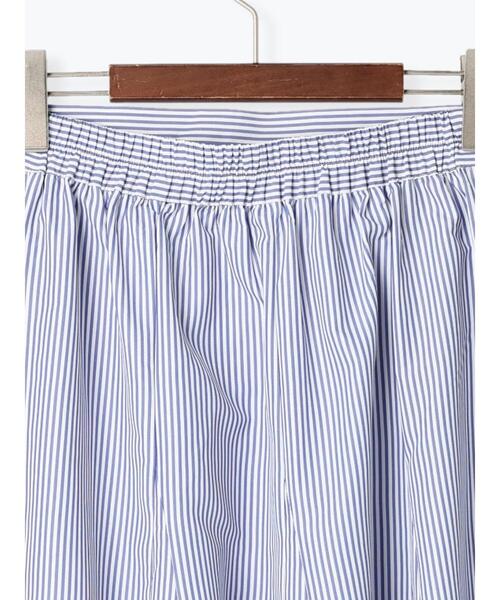 Te chichi TERRASSE（テチチテラス）の「ストライプボリュームスカート（スカート・レディース・ブラック/ブルー/グリーン・ﾌﾘ-）」の16枚目の写真