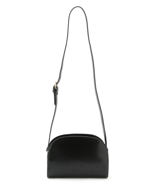 SALON adam et rope'（サロン アダム エ ロペ）の「[ご好評につき新色登場！]【WEB限定】ハーフムーンショルダーバッグ4（ショルダーバッグ・レディース・ブラック/パープル/オフホワイト/グリーン・FREE）」の19枚目の写真