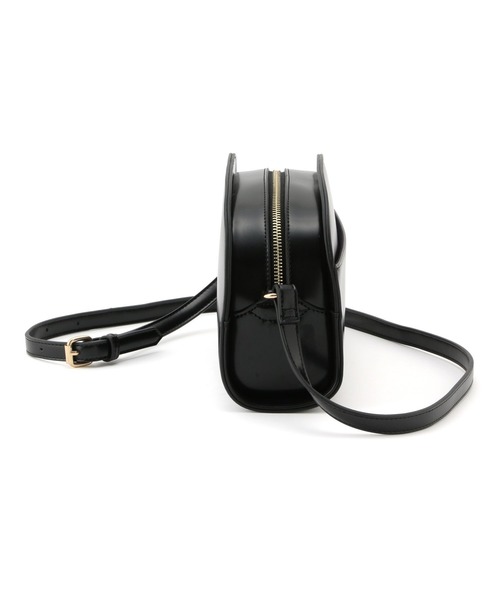 SALON adam et rope'（サロン アダム エ ロペ）の「[ご好評につき新色登場！]【WEB限定】ハーフムーンショルダーバッグ4（ショルダーバッグ・レディース・ブラック/パープル/オフホワイト/グリーン・FREE）」の16枚目の写真