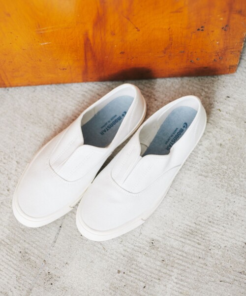 MoonStar（ムーンスター）の「MOONSTAR（ムーンスター）SKOOLER KACKS（スリッポン・レディース・ホワイト/ブラック・23/24）」の3枚目の写真