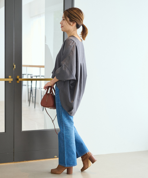 JOURNAL STANDARD（ジャーナルスタンダード）の「フレアパンツ（デニムパンツ・レディース・ネイビー/ブルー系その他・40/38/36）」の11枚目の写真