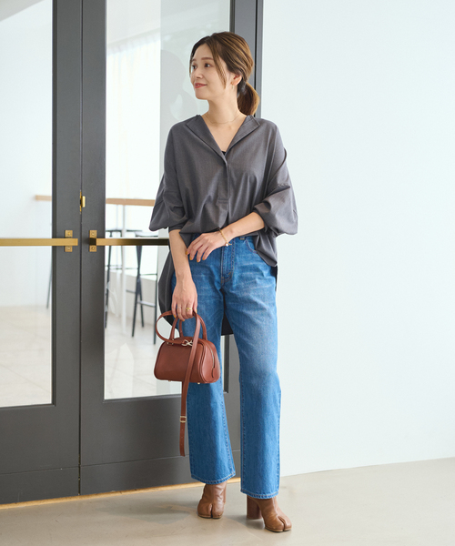 JOURNAL STANDARD（ジャーナルスタンダード）の「フレアパンツ（デニムパンツ・レディース・ネイビー/ブルー系その他・40/38/36）」の12枚目の写真