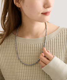 【ERICKA NICOLAS BEGAY/エリッカ ニコラス ビゲイ】5mmボールチェーンネックレス60cm