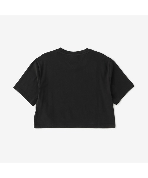 tommy jeans(トミー ジーンズ)の「スーパークロップドテニスクラブTシャツ(Tシャツ/カットソー・レディース・ブラック/ピンク・MEDIUM/SMALL/X-SMALL)」の4枚目の写真