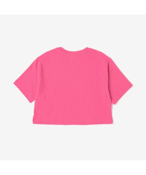 tommy jeans(トミー ジーンズ)の「スーパークロップドテニスクラブTシャツ(Tシャツ/カットソー・レディース・ブラック/ピンク・MEDIUM/SMALL/X-SMALL)」の9枚目の写真