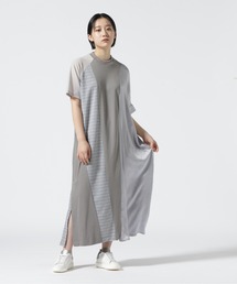 AULA AILA（アウラアイラ）の「AULA AILA/アウラアイラ/COMBINATION WIDE ONE PIECE（ワンピース）」