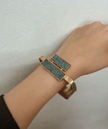 emouv by est（エモーヴバイエスト）の「emouv by est ダブルマーブルプレートブレスレット（ブレスレット）」